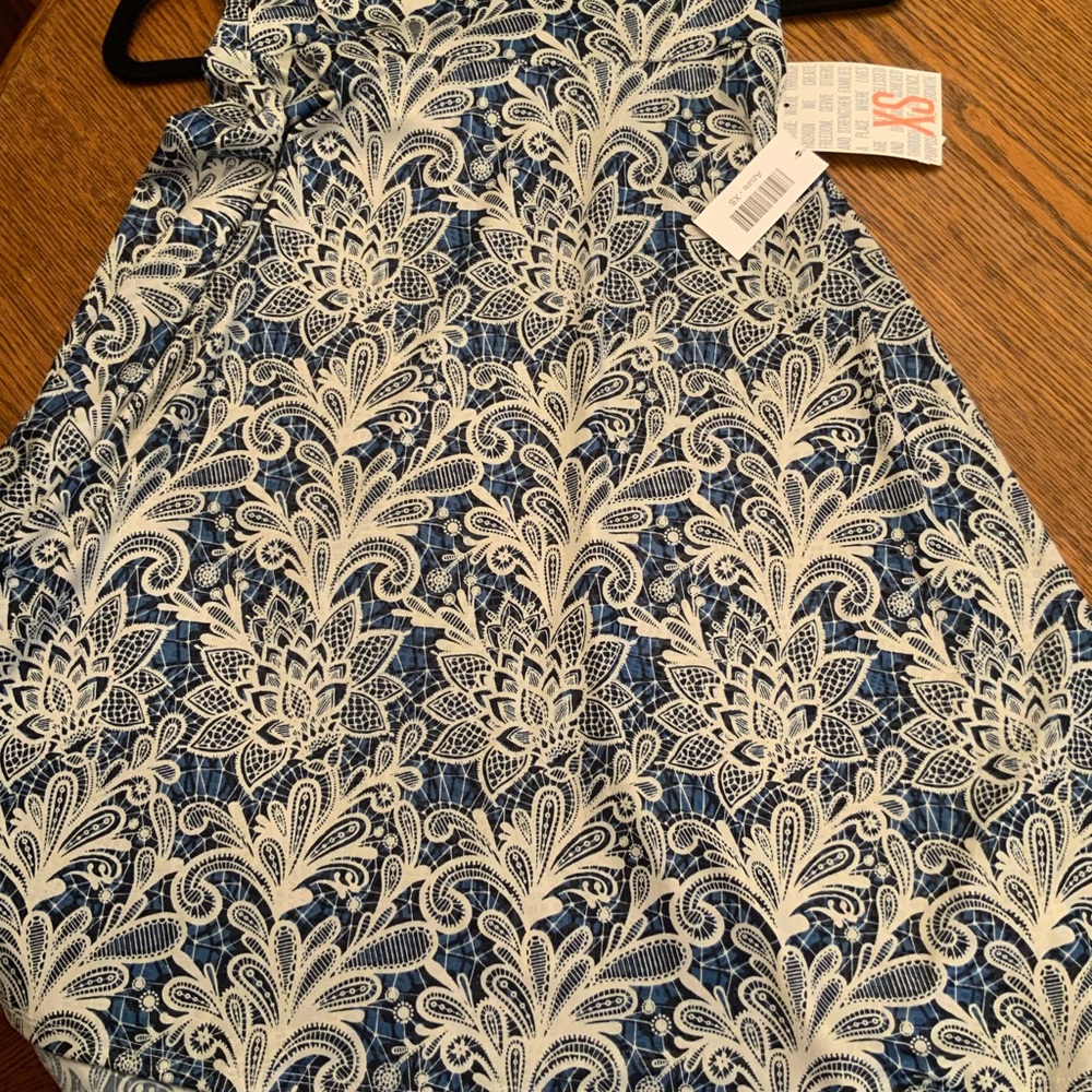 Azure skirt